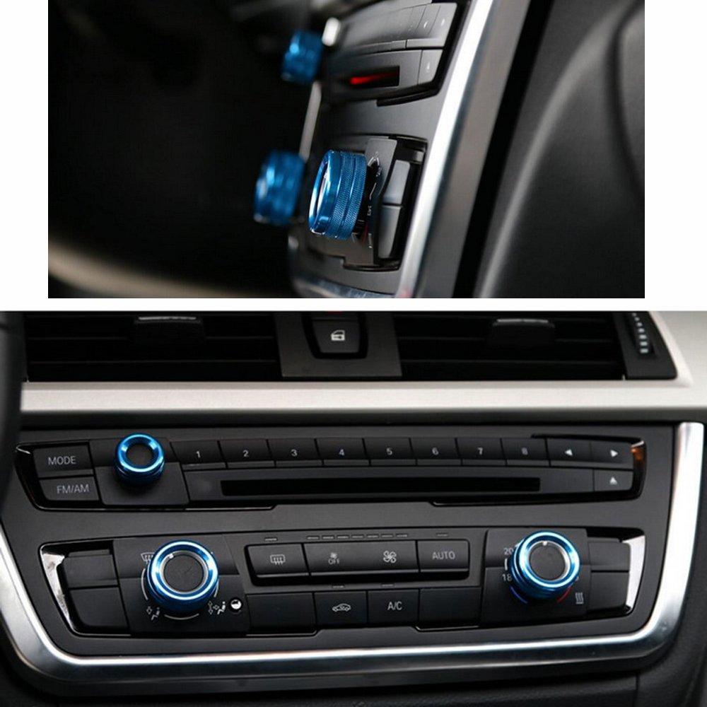 Eaglerich 3PCS/Lot Car Air Conditioner Dial Cover Switch Cover Knob Cover Adjustment Ring Air