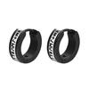 Rock Punk Celtic Knot Earrings for Men, Waterproof Stainless Steel Hoop Huggie Ear Gifts for Him Jewelry, Brincos Masculinos