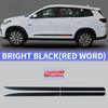 Tiggo 8 Pro Side Sticker Colorful Car Side Protecting Sticker