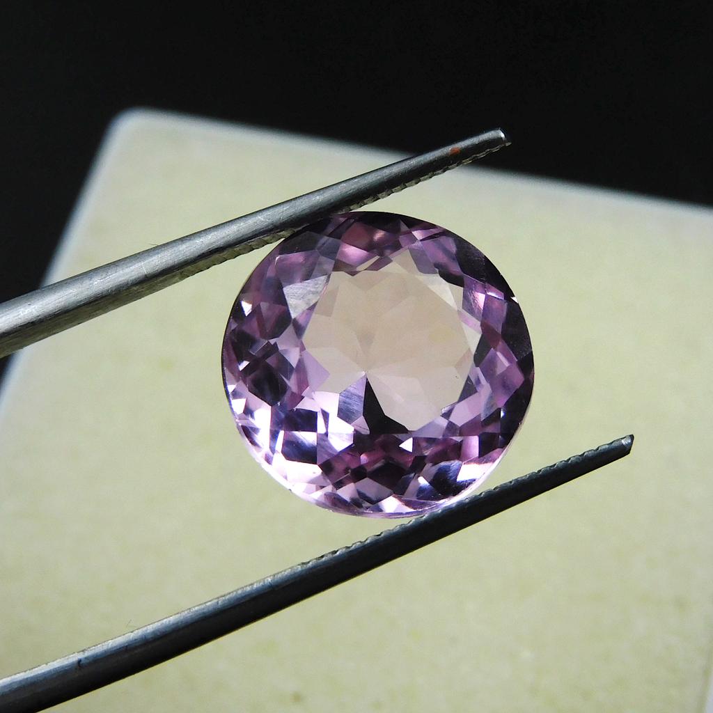 9.25 Ct Natural Ceylon Pink Sapphire Round Cut CERTIFIED Loose Gemstone