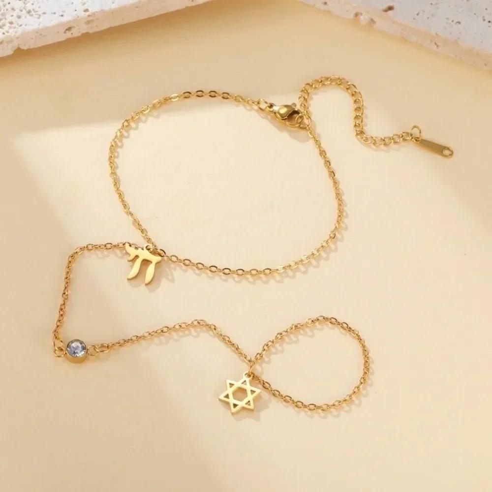 Gold/Silver Finger Bracelets Shiny Rhinestones Delicate Thin Chain Ring Bracelets Handmade Multilayer Vintage