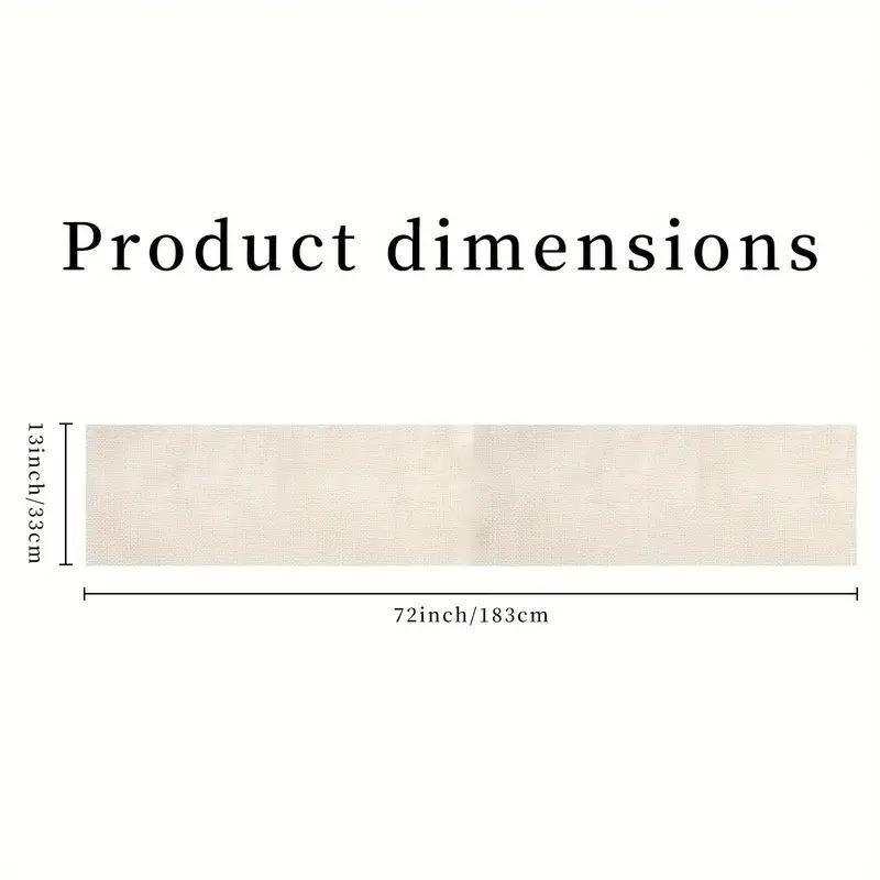 Easter Tablecloth Rectangular Shape Printed Tablecloth Linen Tablecloth Linen Easter Table Runner For Easter Celebration Party