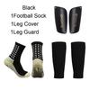 3pcs/set Comfortable Football Shin Pads Lightweight Football Ankle Socks Soccer Shin Guards  Mens
