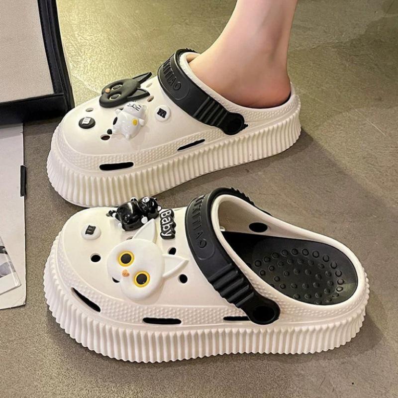 Women's Height-Boosting DIY Closed-Toe Platform Sandals