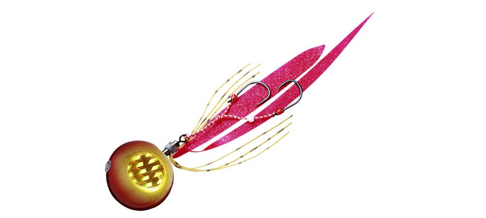Major Craft Metal Jig Tai no Mi 80g TM-80/#4 GOLD/RED