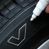 Pennarello per vernice in gomma permanente impermeabile da 1 pezzo Penna per vernice per battistrada per pneumatici per auto