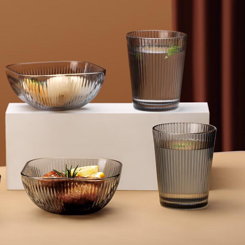 BOLIDOMI Glass Dining Set