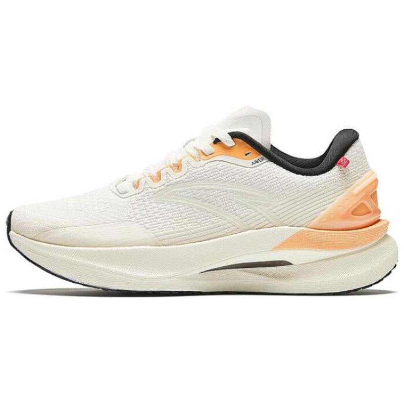 Anta Breathable Low-Top Running Shoes Women s Ivory White/Light Beige White Sneakers 122345582-5 35.5
