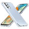 Protective Case - BOOLING - Samsung Galaxy A23 5G - Shockproof Silicone - Transparent - Flexible