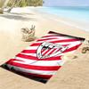 Athletic Bilbao Print Beach Towel, Large Soft Quick Dry Towel for Beach Camping Swimming
