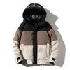 Mens Short Down Jacket Winter Warm Hooded Thick Coat Youth