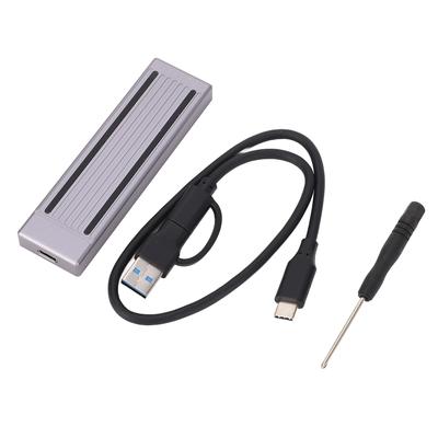 Typ C SSD-Gehäuse M.2 NVMe PCIe NGFF USB3.1 Gen2 10Gbps SSD-Gehäuse Tragbares Gehäuse
