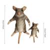 Built in Skeleton Mouse Doll Animal Figure Funny Mouse Toy Creative Plush Rat  Children