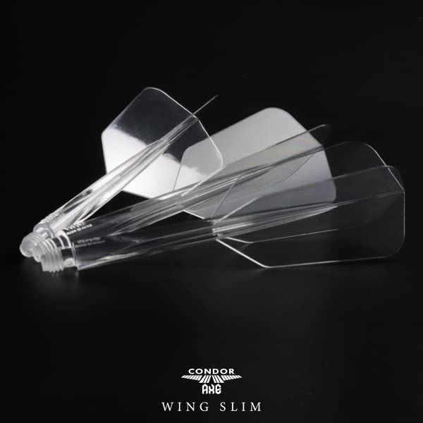 CONDOR AXE WING SLIM L Clear Condor Axe Wing Slim Dart Flight Long