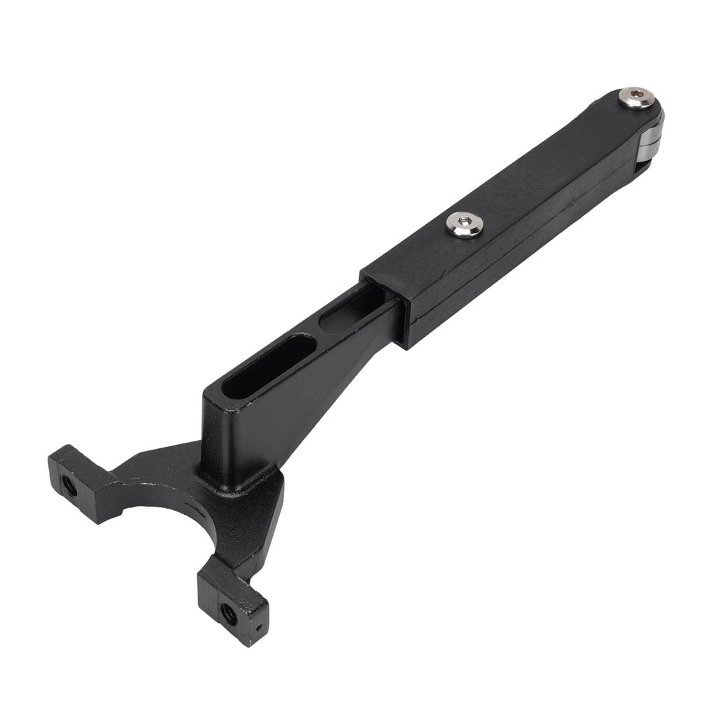 Bandschleifer-Aufsatz für Winkelschleifer Detail-Bandschleifer-Adapter mit 2 Schleifbändern für