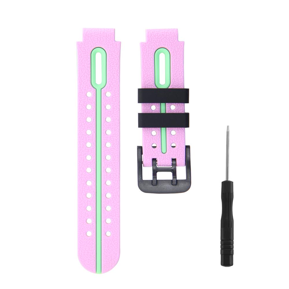 Farbiges Silikon-Uhrenarmband für Xiaotiancai Kinder-Telefonuhrenmodelle D2, D3, D5, Z1, Z2, Z5, Z6, Z7, Z8, AQ1, CR