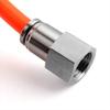 PCF Pneumatic Connector 304 Stainless Steel 1/8” 1/4” 3/8” 1/2” BSP Internal Thread Pneumatic Quick Connector Hose Air Tube