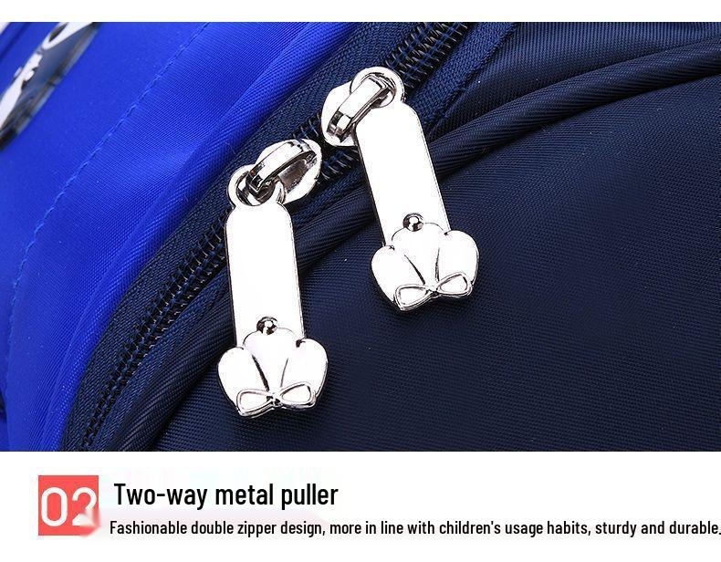 Children's Korean Style Backpack: Spine Protection, Double Shoulder for Boys & Girls - Ideal for Kindergarten & Primary School