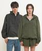 Generalidea Unisex Seersucker Check Hooded Anorak [2Col] / Gf1Ujk009