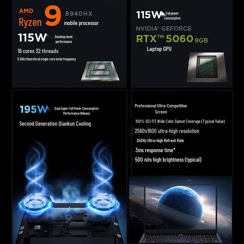 Lenovo Legion R7000P 16-inch Gaming Laptop (CN version)