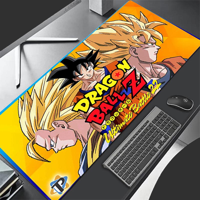 

Mouse pad Computer Laptop Rug Anime Keyboard Mouse Mat Large Mousepad Keyboards Gamers Decoracion Dragon Ball Z DBZ Desk Mat 30x60x0.2cm