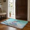 Floor Mat Soft Flannel Rug Non Slip Absorbent Mat for Bathroom Bedroom Home Decor Anime F Friend Hot Cute