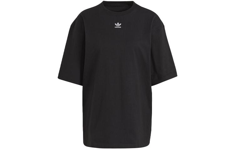 Adidas Originals Set in Sleeve T Shirt Women s Black GN4784