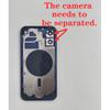 Housing For iPhone 12 To 17 PRO Battery Midframe Replacement 12 Like 17 Pro Back Cover Frame 12 To 17 PRO Housing Chassis