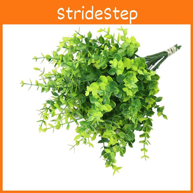 Eucalyptus Globulus Plastic Green Plant Bouquet For Hotel Interior Decor