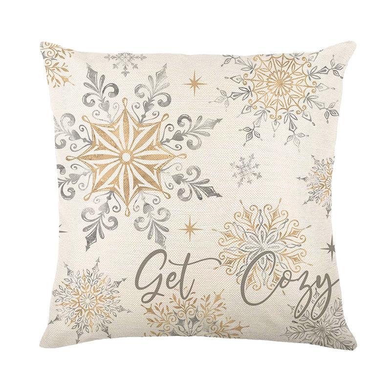 

Рождественская подушка без наполнителя Рождественская наволочка Подушка для спальни Прикроватная подушка Подушка для дивана в гостиной 45 * 45Cm (without pillow core)