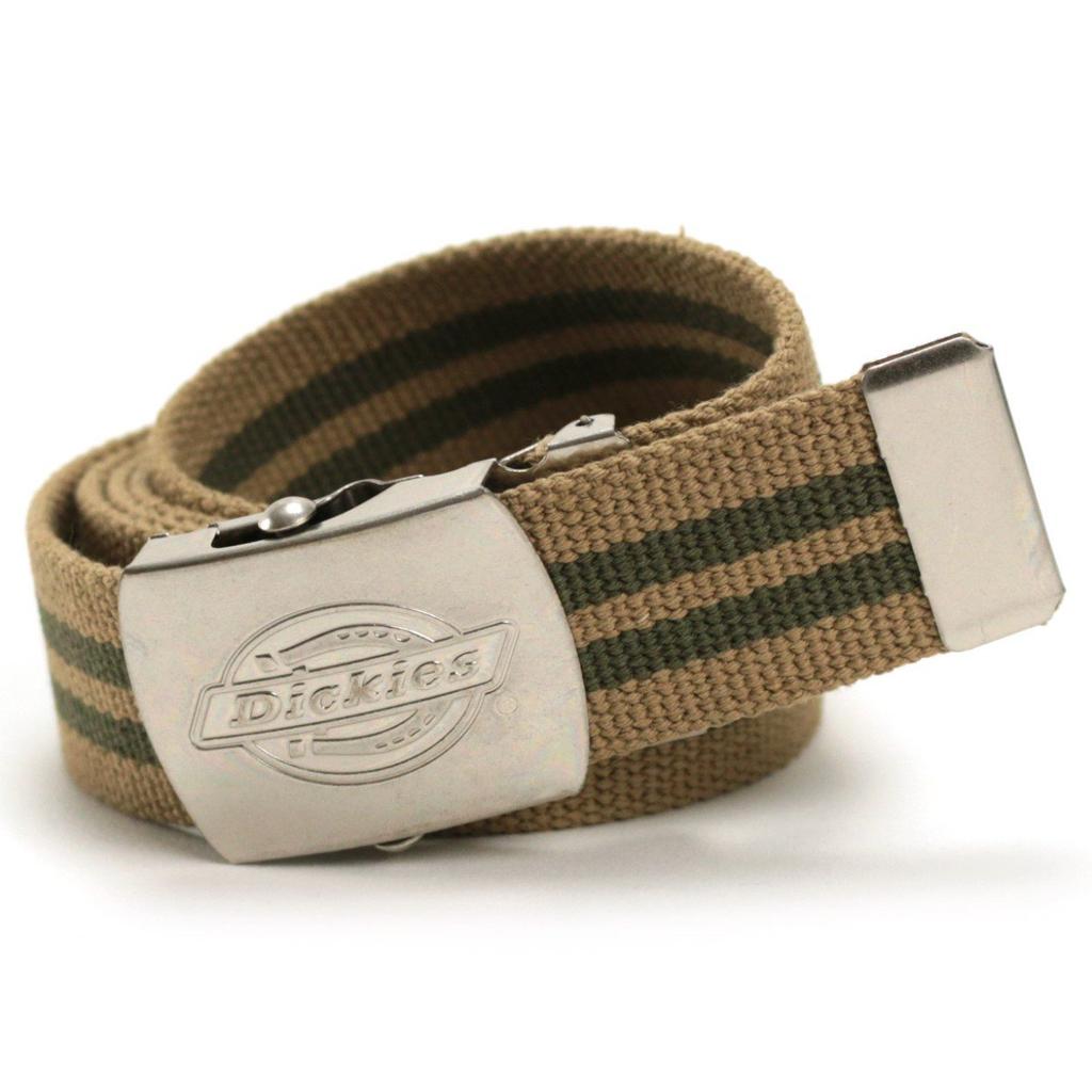 Dickies GI Canvas Belt DS0754I Beige X Moss (35)