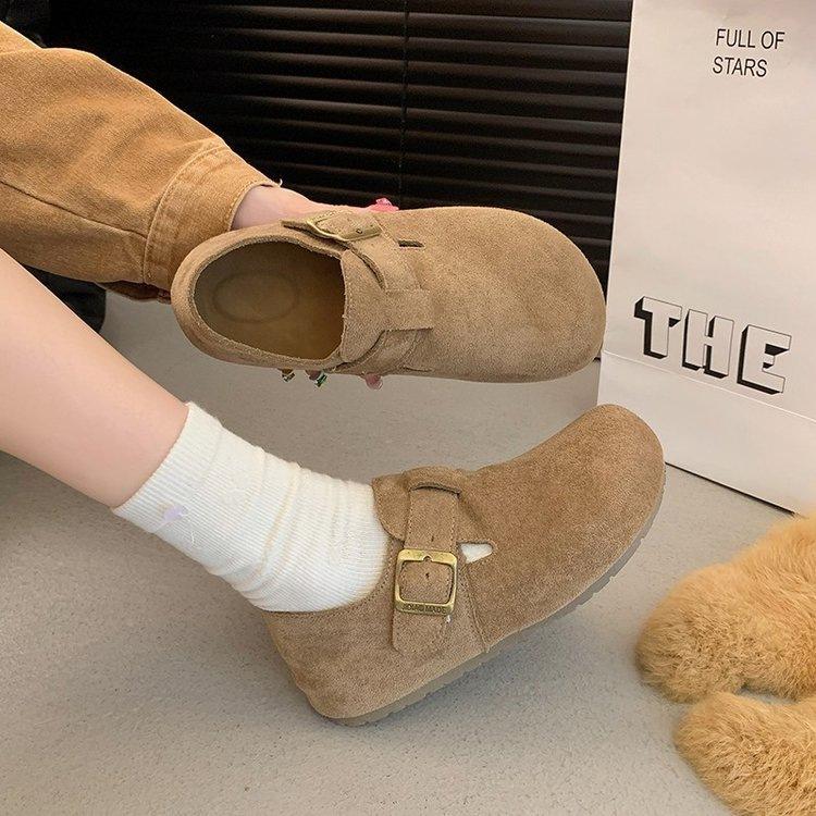 Повседневная обувь на весну Birkenstocks ретро новые весенние Birkenstocks Birkenstocks 35 хаки