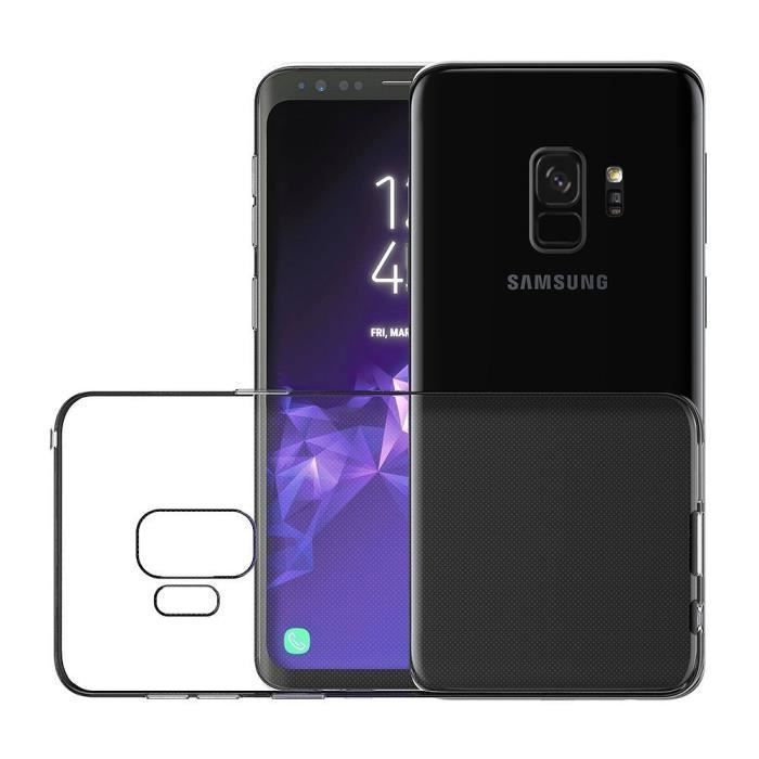 Transparent TPU Gel Case for Samsung Galaxy S9 PLUS - Cover Case Protection Soft Silicone Ultra Thin Fine Phonillico®