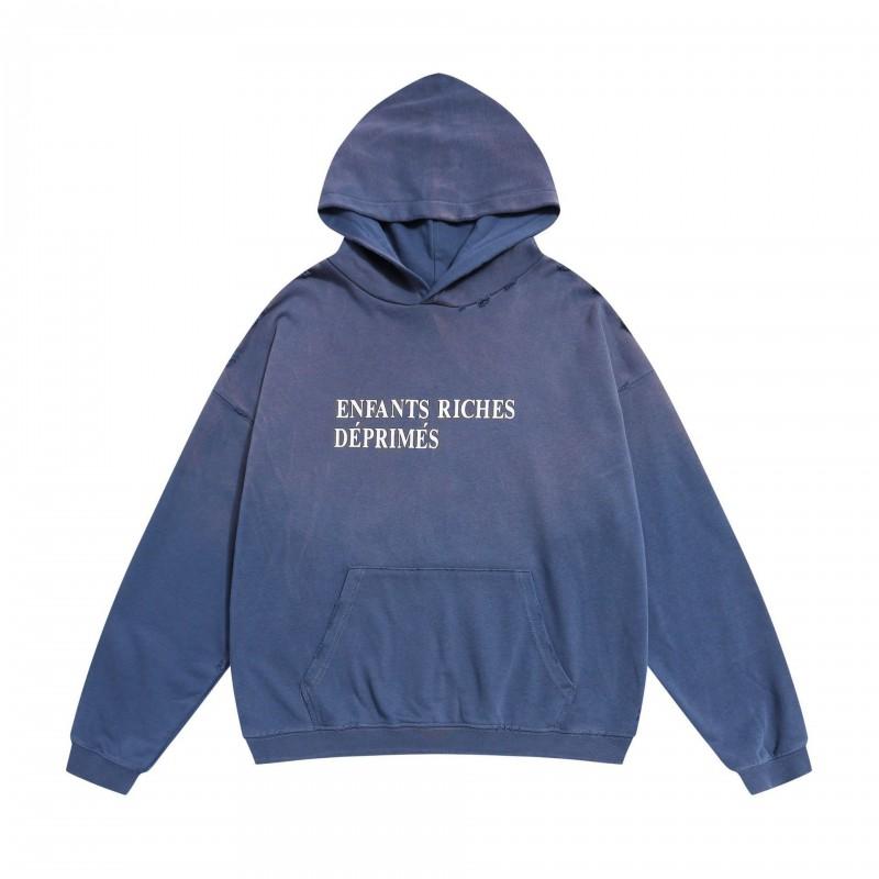 ERD Rich Kids Depressed Loose Fit Hooded Sweatshirt Teens Casual Daily Wear