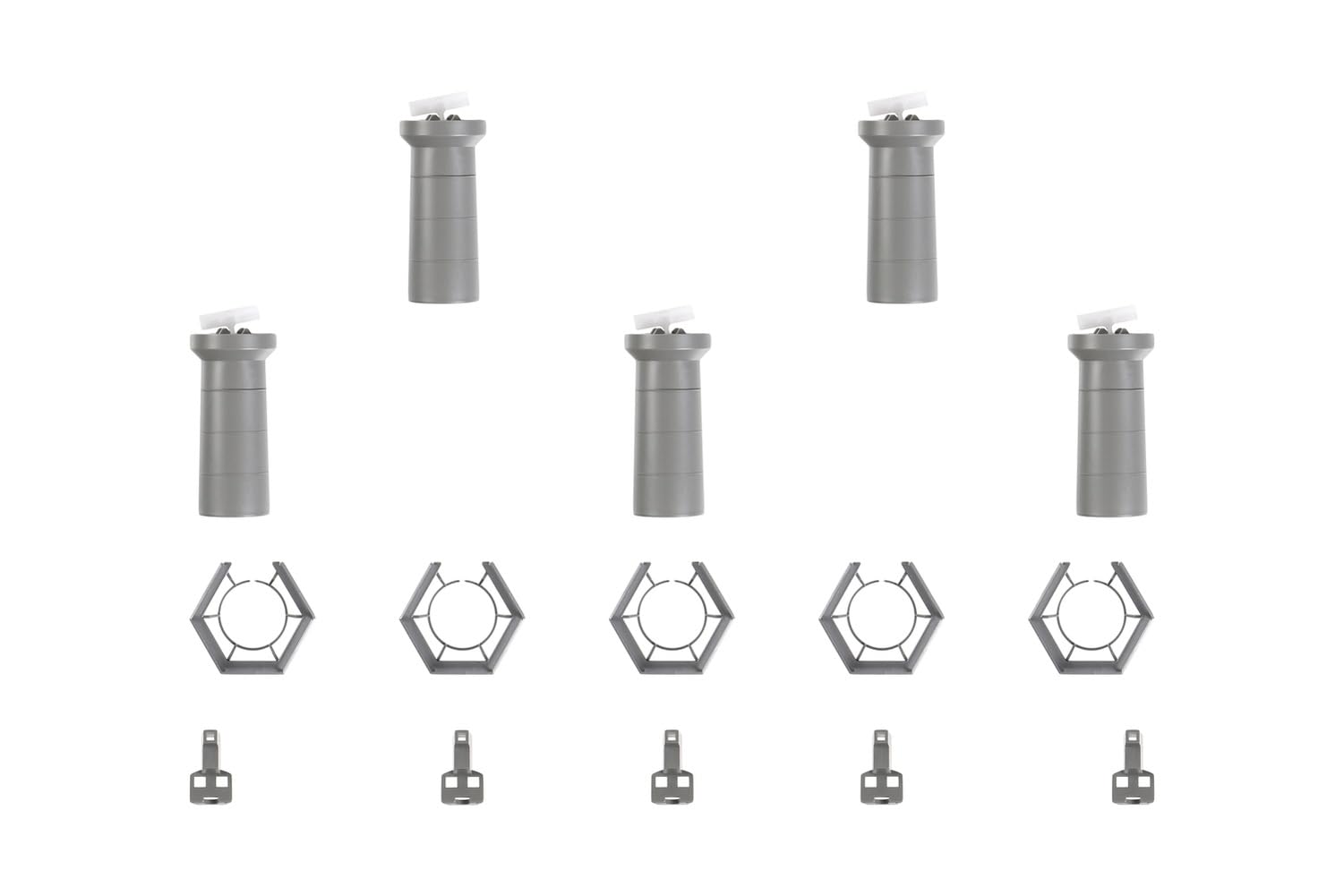 

KATO N Gauge Single-Track Bridge, Conical Trapezoid Pier No. 5, 23-069, Model Railroad Supplies