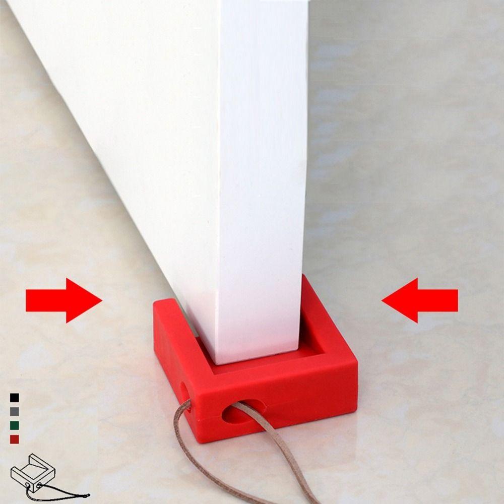 Wall Protectors Floor Holder Silicone Doorstop New Door Stopper Home