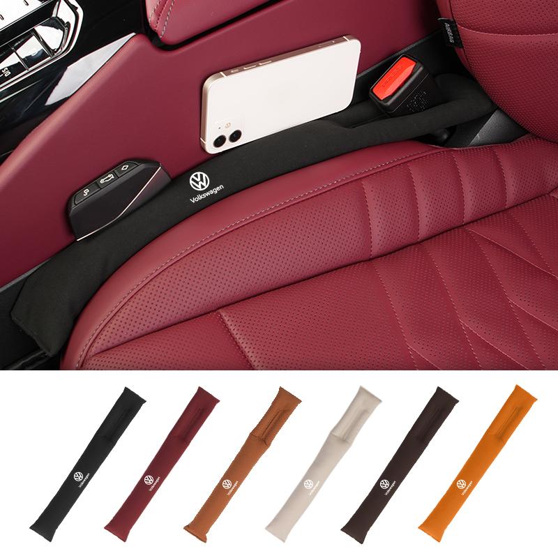 BIG1 Suede Car Interior Seat Gap Plug Filler Sealing Strip For Volkswagen VW Golf GTI Polo Passat Scirocco Tiguan Jetta T-ROC Touareg