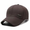 Men's baseball cap - outdoor casual sports travel sun hat - visor cap for middle-aged and elderly