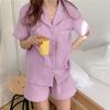Cotton Sleepwear Korean Pajamas Women Pijama Female Bedroom Set Woman 2 Pieces Loungewear Brief Suits with Shorts Pyjamas