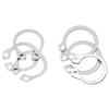 120pcs Stainless Steel Snap Retaining Ring Circlip Assortment Set 9mm   14mm with Box