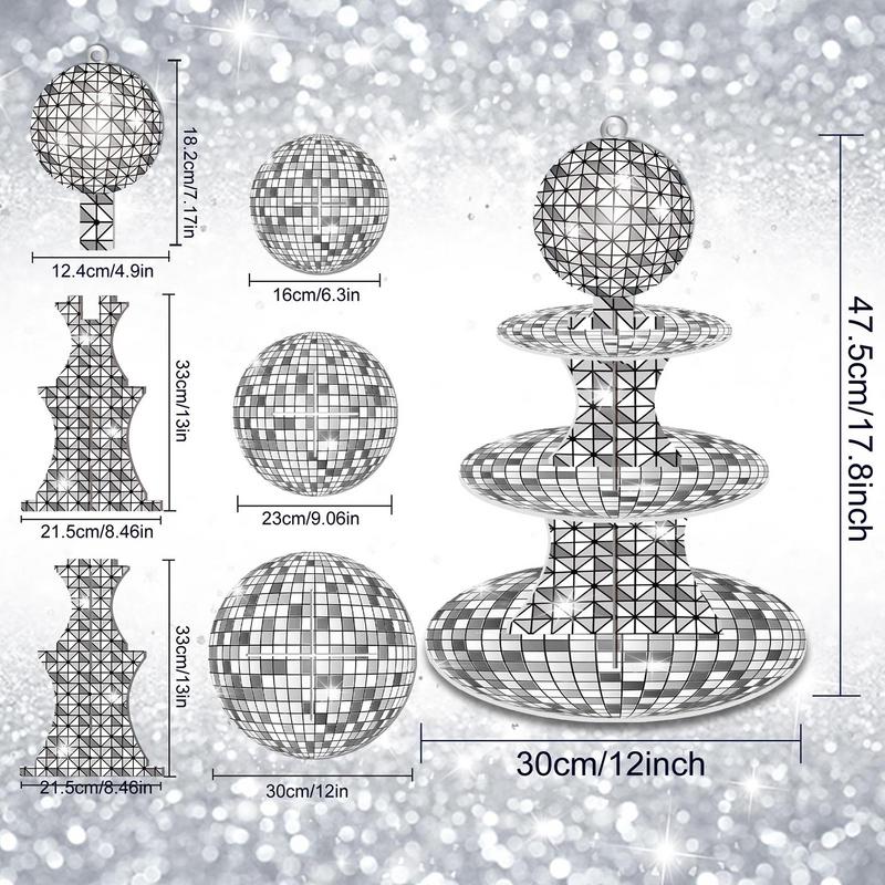 Cardboard Cupcake Tower 3 Layer Cake Cardboard Display Holder Cupcake Stands Cupcake Display Holder Silver Spotlight Pattern