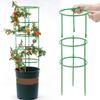 Plant Cage Stake Tower Plant Support for Raised Garden Bed Round Cages for Pots and Gardens Green Extra Bold