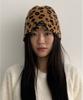 KOOKEESEE Polar Fleece Beanie_Leopard Beige
