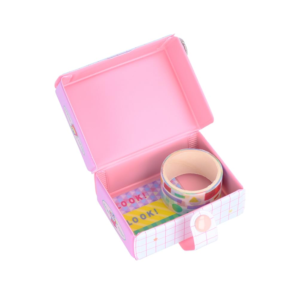 Sunstar Stationery Crayon Shin-chan x Sanrio Characters Keychain Box, Pink, S8347794