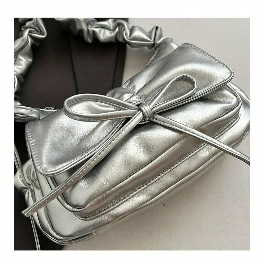 Niche Pleated Underarm Bag Women's Fashion Shoulder Bag High-end Versatile Handbag