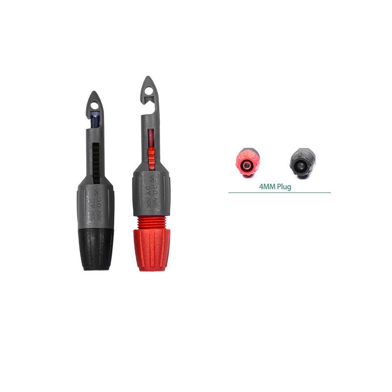 

Insulated Perforated Clip, Stainless Steel Needle 2/4mm Socket Automotive Car Repair Automotive Tools 2pcs