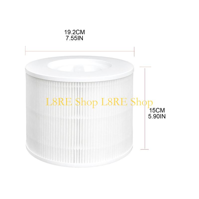 L8RE Air Purifier Filterfor LevoitCore 300 HighEfficiency Activated Carbon Filtration