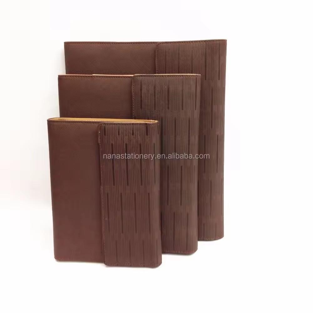 Customized Hot Pu Leather Diary Notebook