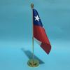 (SKY FLAG)14x21cm Office Desk Flag Of Chile Flag  Table Decoration Chile National Banner Desk Ornaments Flags