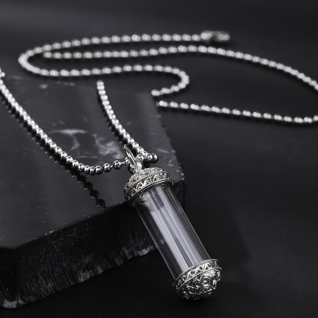 Elegant Kristaller Liknande Doftande Halsband Bärbart Robust Akrylhänge för Daglig Användning eller Presenter